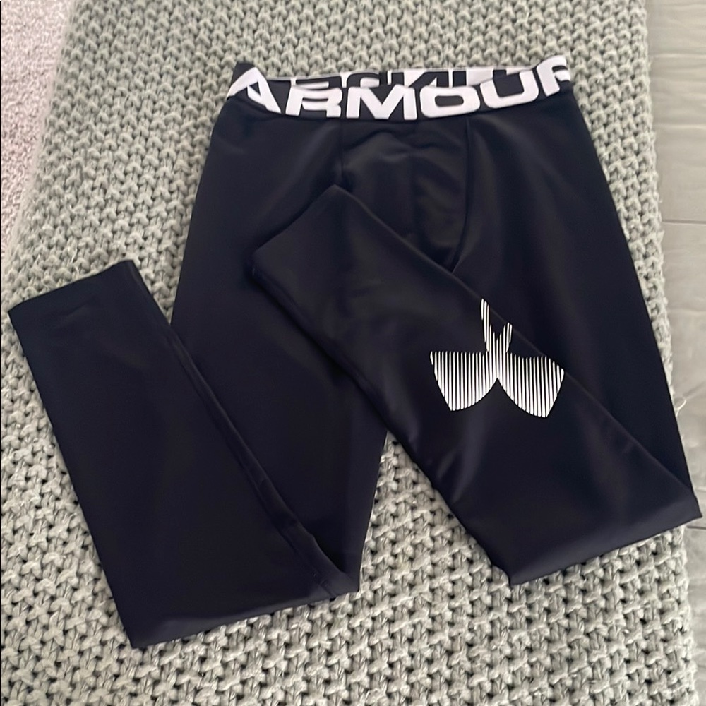 Under Armour Black Leggings Athletic Performance Wear